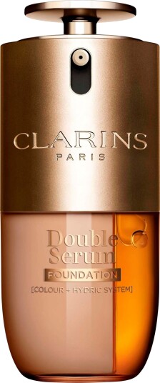 Clarins Double Serum Foundation M1W 30 ml - Vektløs, Dekkevne, Sateng Finish