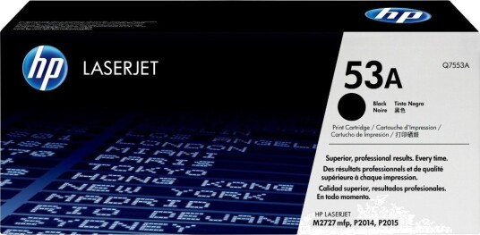 HP Originale Toner Hp Q7553a 53a Svart