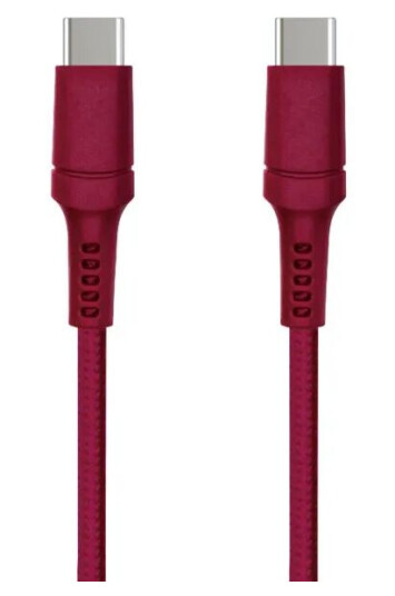 Nomadelic USB-C til USB-C 0,5 m Rød Nomadelic USB-C til USB-C 0,5 m Rød