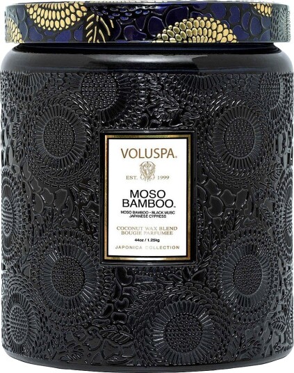 Voluspa Moso Bamboo Luxe Jar Candle 140H