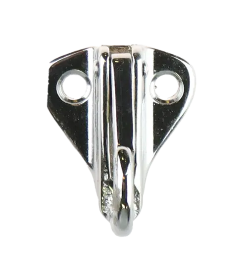 CAL Fenderfeste m/ clips Liten Forkrommet messing CAL Fenderfeste m/ clips Liten Forkrommet messing