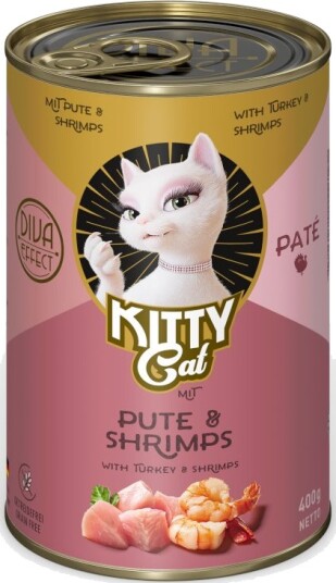 Kitty Cat Våtfôr Adult Pate Og Reker Kalkun 6 X 400 G Kitty Cat Våtfôr Adult Pate Og Reker Kalkun 6 X 400 G