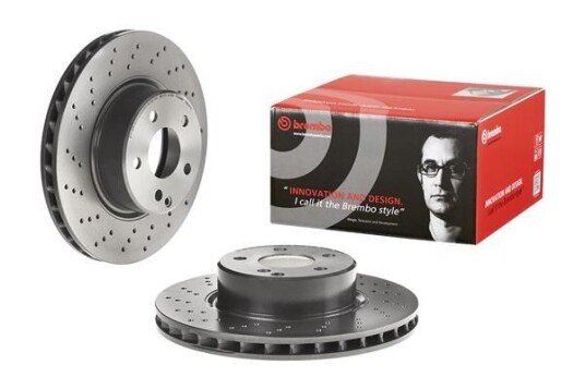 Bremseskive BREMBO 09.8127.11 Bremseskive BREMBO 09.8127.11