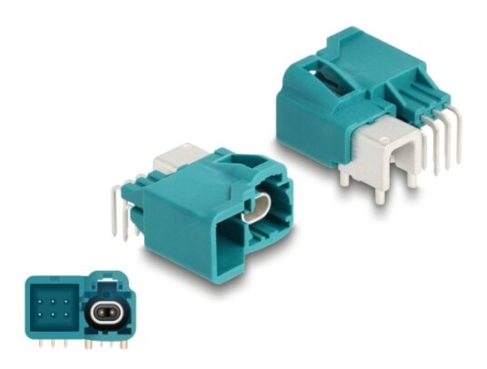 Delock Hdmtd Single + Powerpin Stecker Gewinkelt Für Pcb