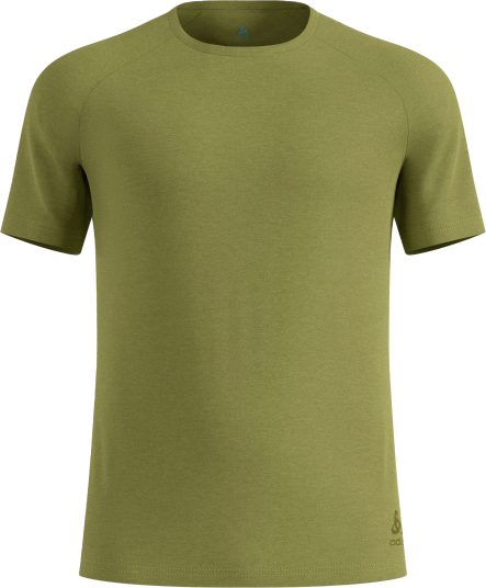 Odlo Men"s T Shirt Crew Neck S/S Essential 365 Guacamole Melange M Odlo Men"s T Shirt Crew Neck S/S Essential 365 Guacamole Melange M