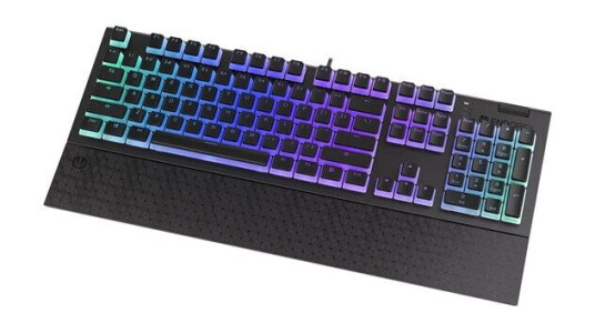 ENDORFY Omnis - keyboard - black milky-black (pudding) keycaps - Tastatur - Amerikansk Engelsk - Svart ENDORFY Omnis - keyboard - black milky-black (pudding) keycaps - Tastatur - Amerikansk Engelsk - Svart
