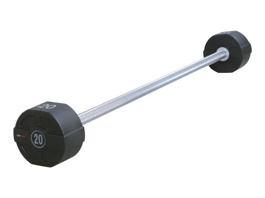Lifemaxx PU Fast Vektstang 15 kg Lifemaxx PU Fast Vektstang 15 kg