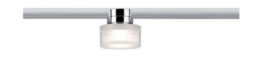Paulmann 955.02 Spotlight På Skinne 1 Ampuller Led 2700 K 400 Lm Kromfarget Gjennomsiktig Hvit