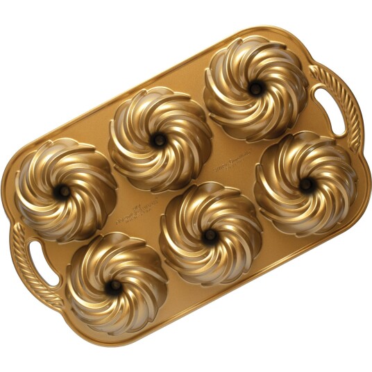 Nordic Ware Swirl Bundtlette Kakeform 2,4 liter Nordic Ware Swirl Bundtlette Kakeform 2,4 liter