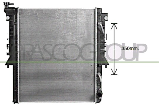 PRASCO FT824R002 Radiator motorkjøling