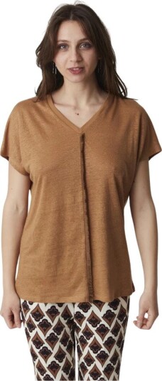 Alpha Studio Dame Topper Brun L,