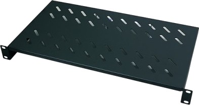 Logilink 19" Hylle 1U Fast Innbygging (T)300 Mm Svart (Ral9005) 