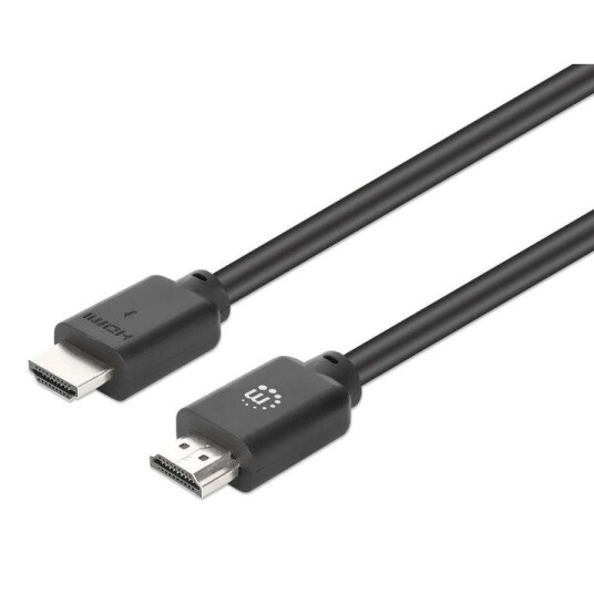 Manhattan 4k60 Hdmi 2.0 Kabel 1,5 M 18 Gbit/s Schwarz