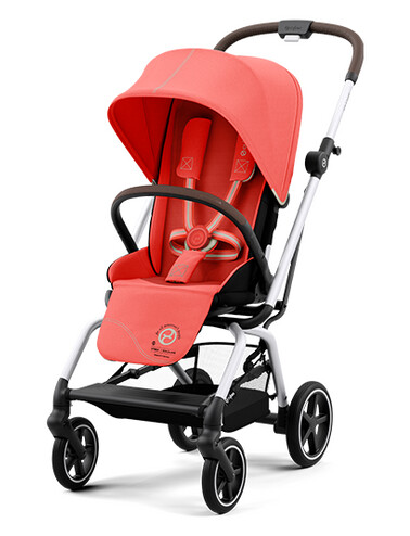 Cybex Reisetrille Eezy S Twist+2  Hibiscus Rød/Sølv