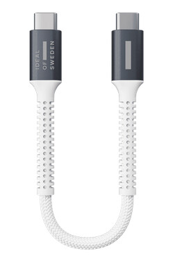 Premium woven cable USB C USB C White