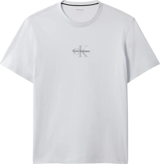 Calvin Klein Jeans Ss 30S Micro Monologo Graphic Te Grey M