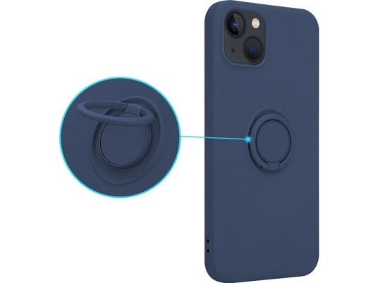 Oem Etui Silicon Ring Do Iphone 12 Pro Max Niebieski