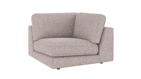 Rowico Home Duncan hjørnedel Grå Max 180 103 x 103 x 78 cm Grå