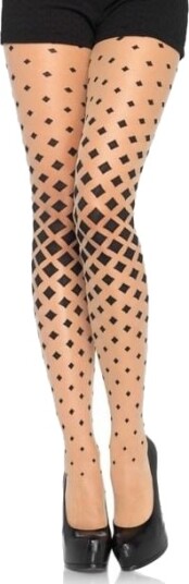 Leg Avenue Europe Woven Illusion Strømpebukser Leg Avenue Europe Woven Illusion Strømpebukser