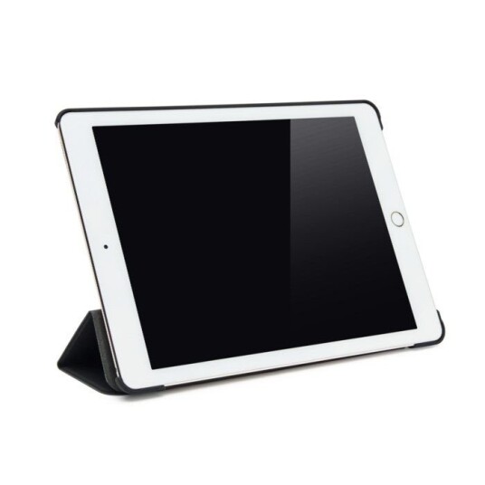 Linocell Trifold Etui for iPad 9,7"-serien Svart