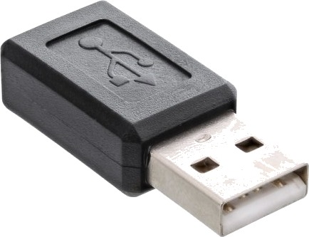 Inline 31612 Usb 2.0 A Plugg Micro Usb B Sort