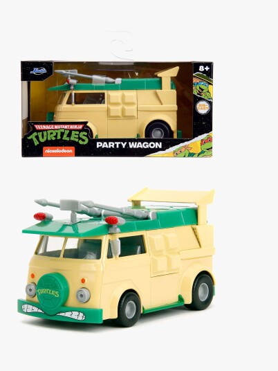 Jada Toys Turtles Sköldpaddsbil Party Wagon 1:32 - Multi/patterned - ONE SIZE