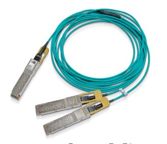 Nvidia - Direkte Tilkoblingssplitter - Qsfp56 (Hann) Til Qsfp56 (Hann) - 30 M