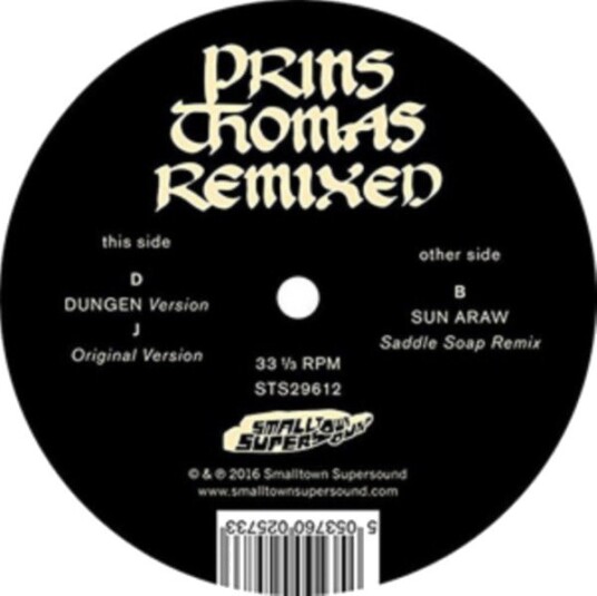 Prins Thomas Dungen Sun Araw Remixes Vinyl
