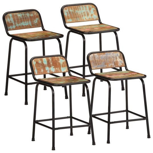 Barkrakker 4 stk 46x35,5x70 cm gjenvunnet heltre 8721102922336 Barkrakker 4 stk 46x35,5x70 cm gjenvunnet heltre 8721102922336
