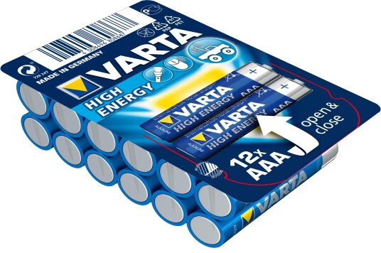 Varta Alkalisk AAA-batteri Engangsbatteri 1,5V - 12 stk