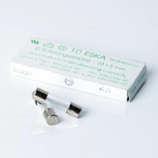 Nordic Quality Glassäkring slow 4A