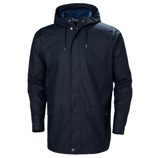 Helly Hansen Herre Moss Vindtett Regnfrakk Marineblå XXL Grå2XL Helly Hansen Herre Moss Vindtett Regnfrakk Marineblå XXL Grå2XL