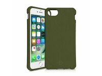 ITSKINS Feronia Bio - Baksidedeksel for mobiltelefon - bioplast - kaki - for Apple iPhone 6, 6s, 7, 8