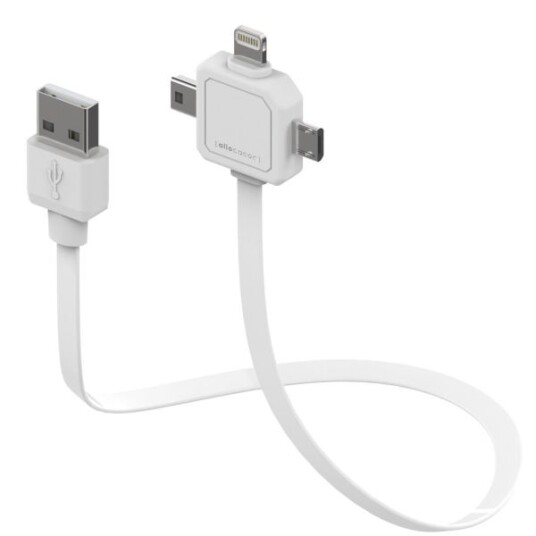 allocacoc 4000022392 USB-kabel 1,5 m, hvit