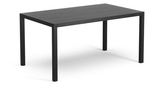 Swedese Bespoke salongbord 58 x 100 cm H 50 cm Svartbeiset eik
