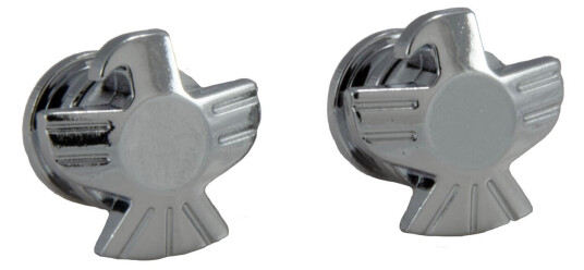 Grover S 620c - Artist Strap Buttons Eagle - Chrome