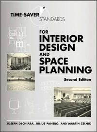 Time-Saver Standards For Interior Design And Space Planning, Second Edition Av Joseph Dechiara, Julius Panero, Martin Zelnik