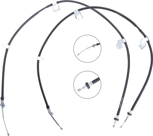 RIDEX 124C1470 Tautrekk håndbremse