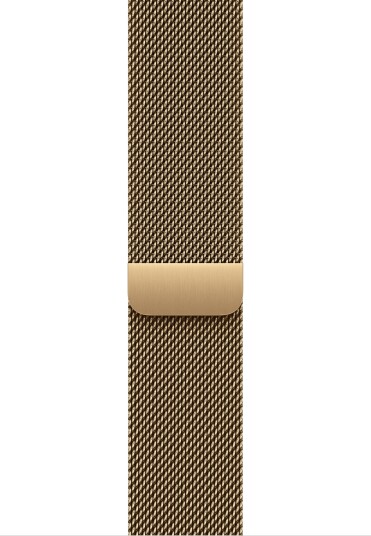 Apple 46mm Radiant Gold Milanese Loop M/L