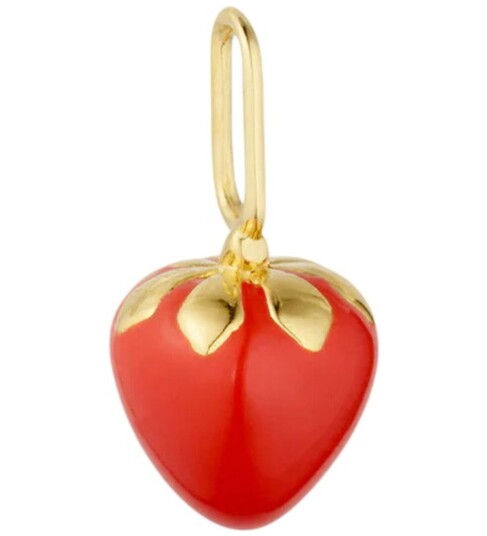 Design Letters Anheng Darling Strawberry 18 karat gullbela Design Letters OneSize Smykker
