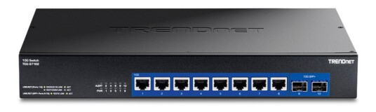 Trendnet Teg-S7102 Version V1.0R - Switch - Ikke-Styrt - 8 X 1000/2.5G/10Gbase-T + 2 X 10 Gigabit Sfp+ - Rackmonterbar - Taa-Samsvar Trendnet Teg-S7102 Version V1.0R - Switch - Ikke-Styrt - 8 X 1000/2.5G/10Gbase-T + 2 X 10 Gigabit Sfp+ - Rackmonterbar - Taa-Samsvar