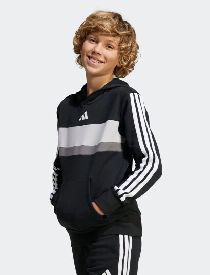 adidas Sportswear J 3S Tib Fl Hd Black 128