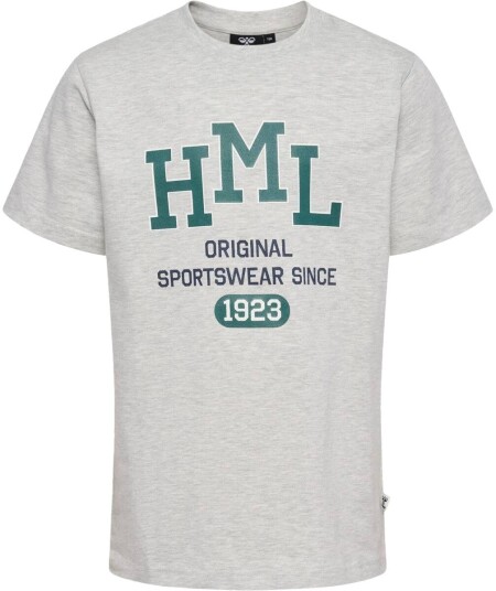 Hummel Lucas t-skjorte til barn, Light Greay (110) 110