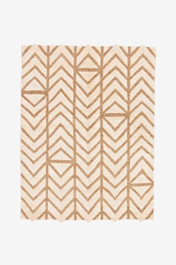 Bargi Ullteppe Berber White & Sand 180x241 Hvit Bargi Ullteppe Berber White & Sand 180x241 Hvit