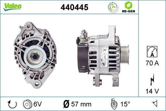 Dynamo VALEO 440445