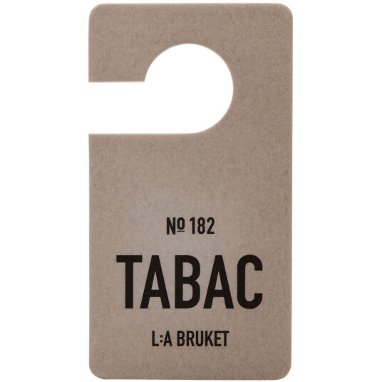 L:A Bruket Fragrance tag Tabac L:A Bruket Fragrance tag Tabac