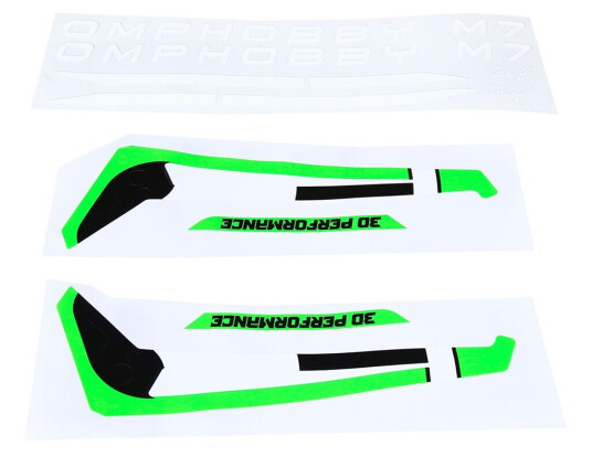 OMP OSHM7179 Green Sticker M7