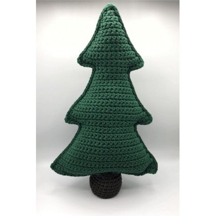  Juletre i stoffgarn av Rito Krea Julepynt Hekleoppskrift 50cm  Juletre i stoffgarn av Rito Krea Julepynt Hekleoppskrift 50cm