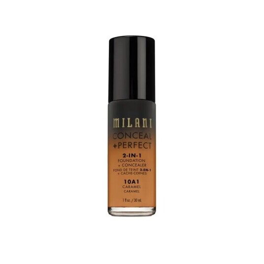 Milani Conceal & Perfect Liquid Foundation Caramel Milani Conceal & Perfect Liquid Foundation Caramel