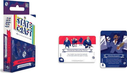 Statecraft Assets & Agents Utvidelsespakke Brettspill
